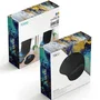 Tooq Alfombrilla Ergonómica con Reposamuñecas de Gel Negro TQMP1001-B